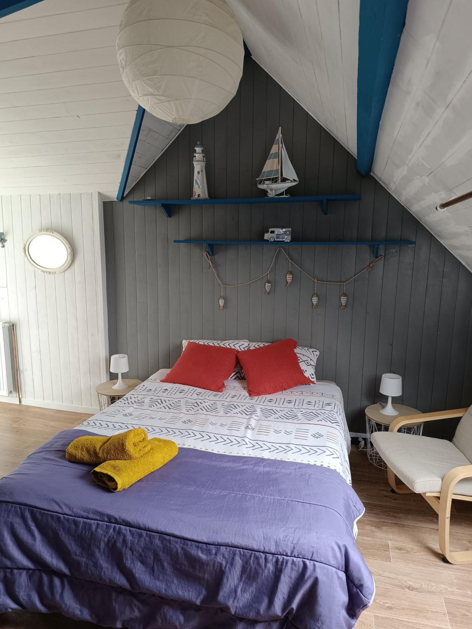Chambre Chez L'Habitant " Les Ritieres " Plomeur Kültér fotó